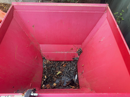 Tipping bucket bag loader - tipping, bucket/bag