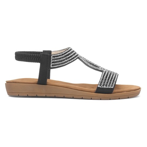 Lilley womens sandals black - lilley,