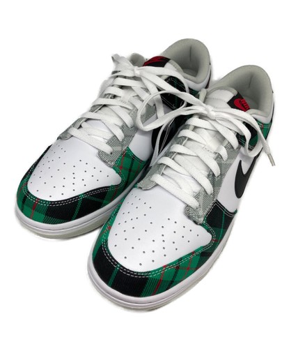 Nike dunk low plaid sneakers - ,