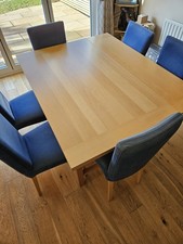 Extendable Dining Table With 6