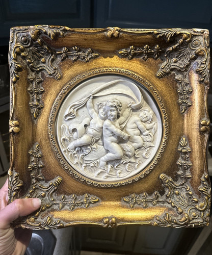 Vintage cherub putti - cherub,