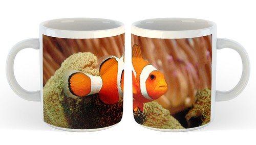 11oz ceramic mug fish - -fish,