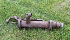 Original British Reclaimed Cast Iron Well Water Pump ~ In Found Condition