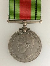 British WW2 Defence Medal 1939-45 GENUINE Full Size ORIGINAL ISSUE