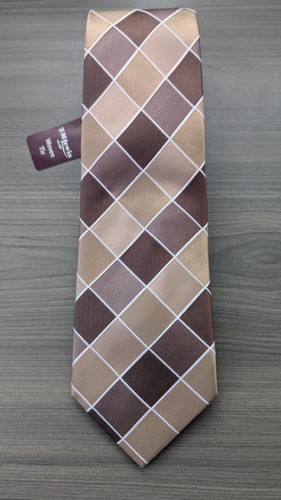 Lewin brown geometric - geometric, silk