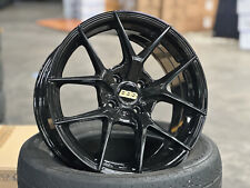 New 16x7 RS BBS FIR (4 Wheel) 4x100 fit HONDA CIVIC TOYOTA MAZDA KIA BLACK