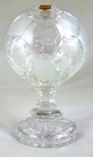 24% Hand Cut Lead Crystal Football Trophy