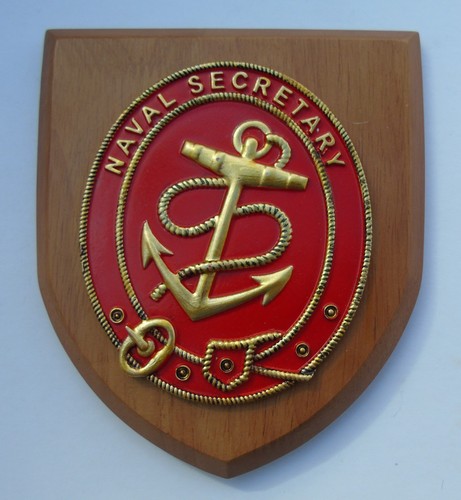 Naval secretary ships crest - secretary,