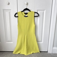 ZARA Yellow Knit Sleeveless