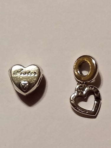 Pandora sister heart charm - heart,
