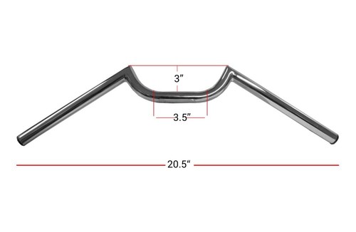 Handlebars dropbar - handlebars, 7/8"