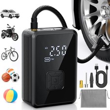 Tyre Inflator Bike Pump Cordless Air Compressor Car Tyre Pump Electric 150PSI