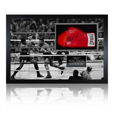 Mike Tyson Signed Red Everlast