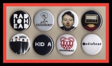 Radiohead / 8  Badges 31mm /