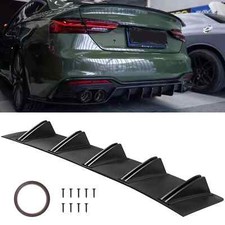 Matte Rear Bumper Diffuser