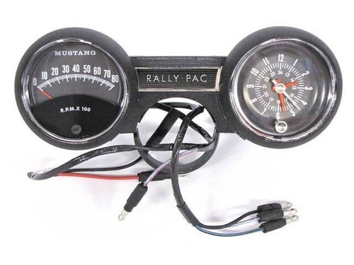 1964 1965 mustang rally pac - mustang, rally-pac