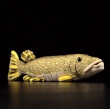 17.5 Inch Northern Pike Fish  Stuffed Animal Plush Toys Toddler Doll Kids Gifts