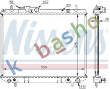 ENGINE RADIATOR FITS FOR