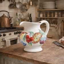 Vintage pitcher with - vintage,