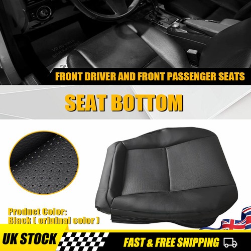 Driver bottom seat cover black - bottom,