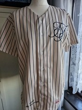 Siksilk Mens Baseball Jersey Size  M Excellent Condition 
