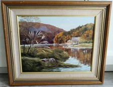 Autumn in Lerryn Cornwall Oil