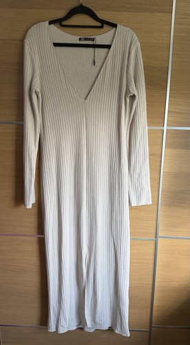 Zara size beige ribbed - zara,