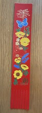 Leather Bookmark (Floral