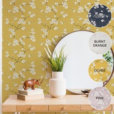 Fresco Apple Blossom Wallpaper