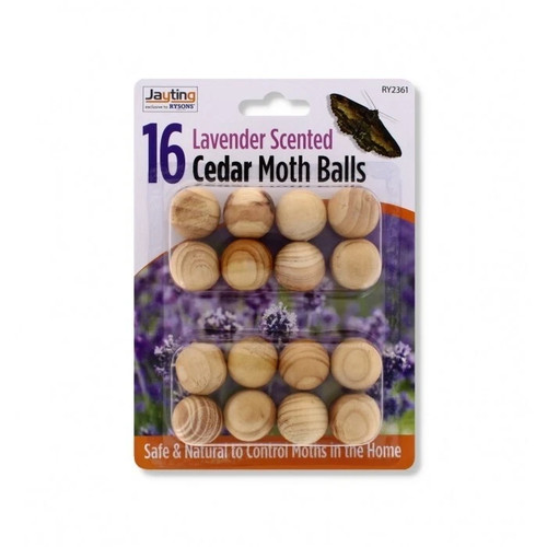 Scented cedar moth balls - cedar,