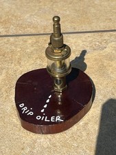 Antique Glass & Brass Hit and