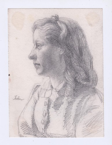 Original pencil drawing signed - pencil,