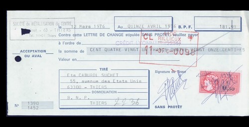 1976 societe metallisation - 1976,