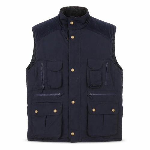 Euro denim mens bodywarmer - denim,