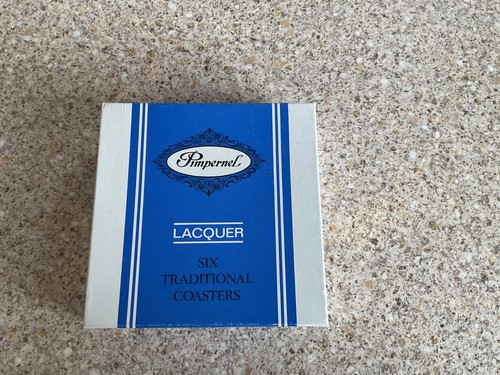 Vintage pimpernel coasters - vintage,