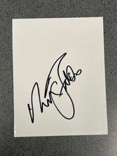 Nick Faldo Signed Autographed