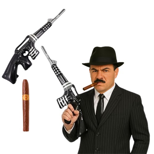1920s gangster accessory set - 1920s,