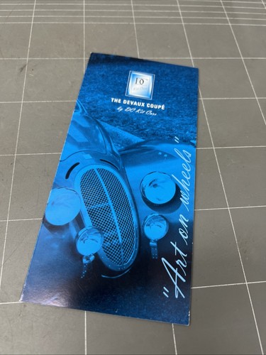 Vintage dealer car brochure - vintage, dc