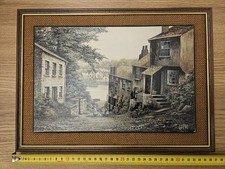 2 X Kevin Platt Signed Prints With Frames - Thornton Le Dale And Bodinnick