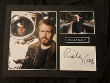 Ridley Scott Hand Signed Mount