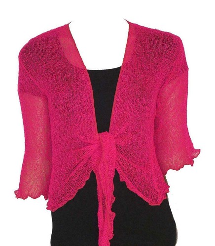 Women bolero knitted tie - women,