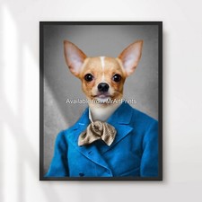 Chihuahua Dog Portrait Art