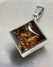 Sterling Silver 925 Square
