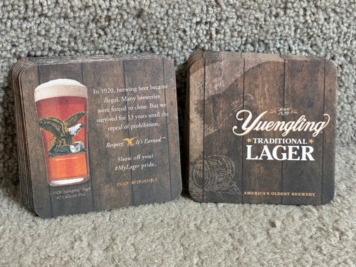 Beer coasters yuengling - 24,