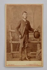 CDV OF A HANDSOME, DAPPER MAN