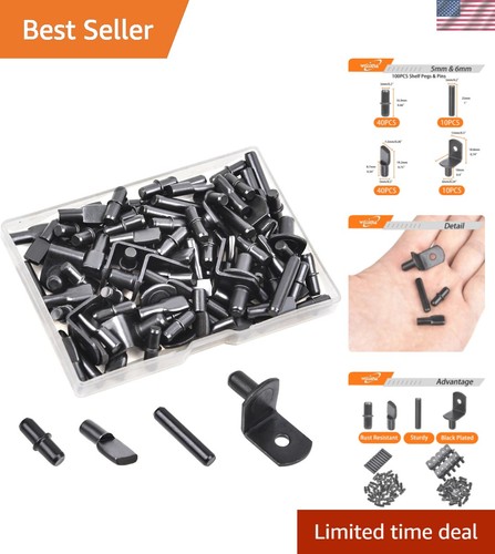 100pcs shelf pegs set 4 - 100pcs, set,
