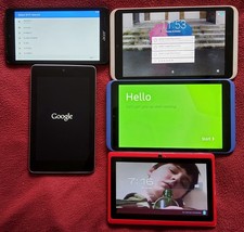 Job Lot of 8 Working Tablets that Require Attention