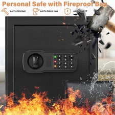 Large Home Safe Box with A4