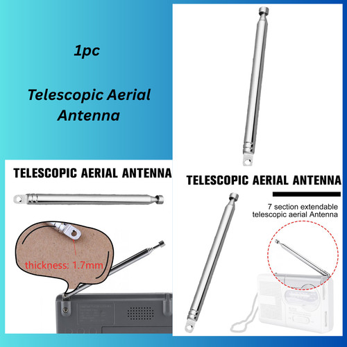 Section telescopic aerial - -,