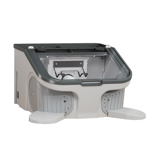 Dental lab dust collector with - dental,